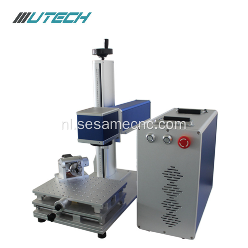 30W split fiber lasermarkeermachine voor metaal